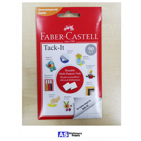 Faber-Castell Tack-it 90pcs & 120pcs (white/green)